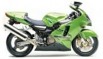ZX-12R model 2001 zelená blesky