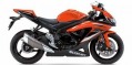 GSXR 600 model 2009 oranžová