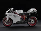 Ducati 848 EVO bílá