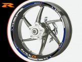 Sada proužků s potiskem gsxR modré