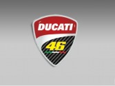 emblém Ducati-46 rossi velký