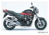 GSX 1400 model 2004 červeno-černá