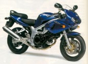 SV 650 S modrá model 2001