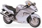 CBR 1100 XX model 2001 stříbrná