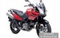 V-Strom 650 model 2005 červená, vínové polepy