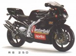 RS 250 model 1995-1997 černá