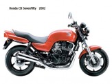 CB 750 červená model 2002